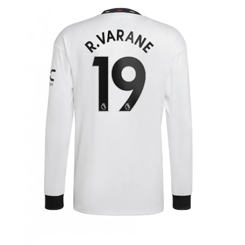 Dres Manchester United Raphael Varane #19 Gostujuci 2022-23 Dugi Rukav